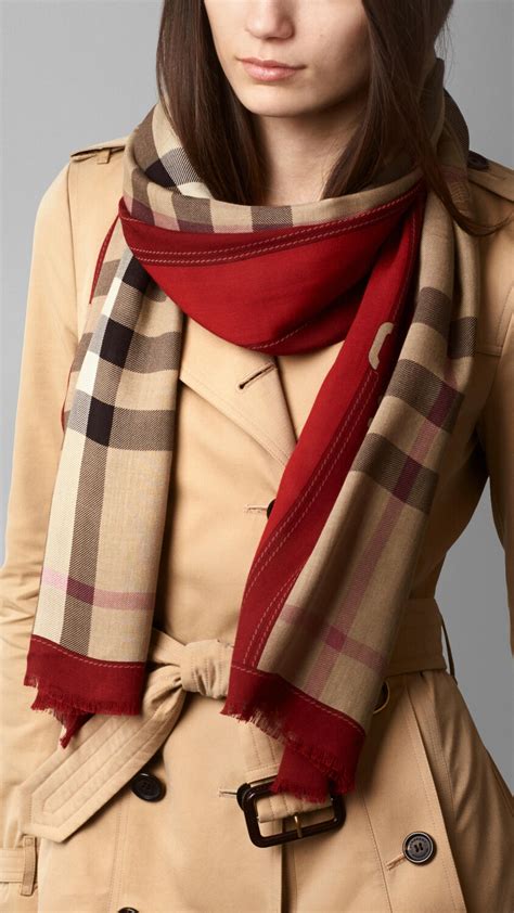 burberry shawl